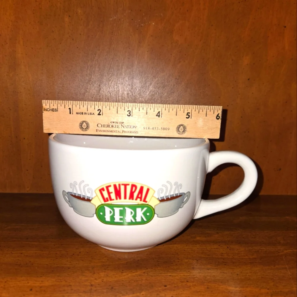 Friends TV Show Central Perk Coffee Mug Merch Oversized - Picture 1 of 8